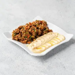 Meat Moqalqal with Chickpeas